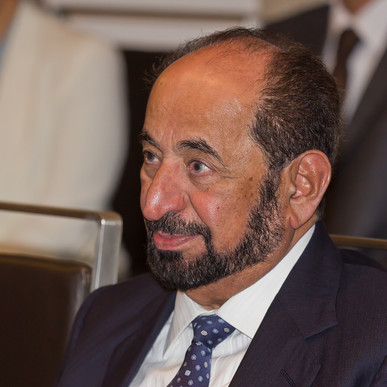 صاحب السمو الشيخ الدكتور سلطان بن محمد القاسمي خلال استقبال في مدينة كولونيا