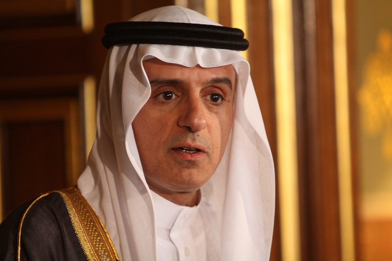 عادل الجبير في لندن، أغسطس 2015