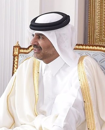 الشيخ خالد بن خليفة بن عبدالعزيز آل ثاني في فبراير 2020